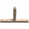 Ekena Millwork Portland Smooth Timber Gable Bracket, Douglas Fir, 60"W x 40"H x 5 1/2"D x 5 1/2"F, 16/12 Pitch GBW060X40X0606POR00SDF - alternate 3